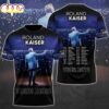 New Limited Edition Roland Kaiser Tour 2026 3D Shirt Gifts For Fan