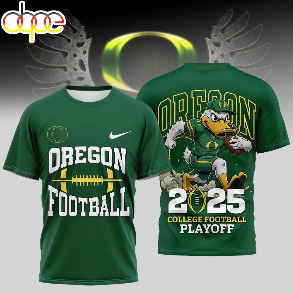 Oregon Ducks Mascot 3D Shirt For Fans