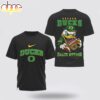 Oregon Ducks Quack Attack 3D Shirt For Fans Oregon Ducks Quack Attack 3D Shirt For Fans