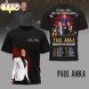 Premium PaUK 2026 Tour 3d Shirt Mm Paul Anka For Fans