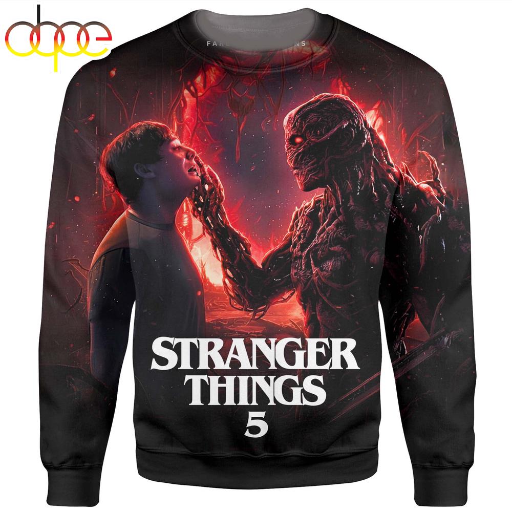 Stranger Things Season 5 Movie 3D Sweatshirt