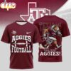 Texas A&M Aggies Mascot 3D Shirt For Fans Texas A&M Aggies Mascot 3D Shirt For Fans