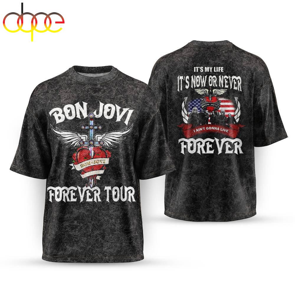Bon Jovi Music Tour 2026 All Over Print Shirt For Fans