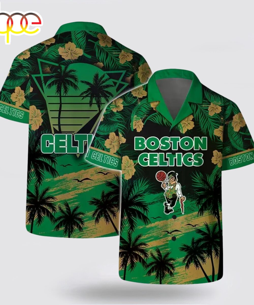 Boston Celtics Basketball Team Sport Hawaiian Shirt For Fans