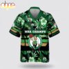 Boston Celtics Floral Tropical Hawaiian Shirt For Fans