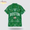 Boston Celtics Geometric Hawaiian Shirt