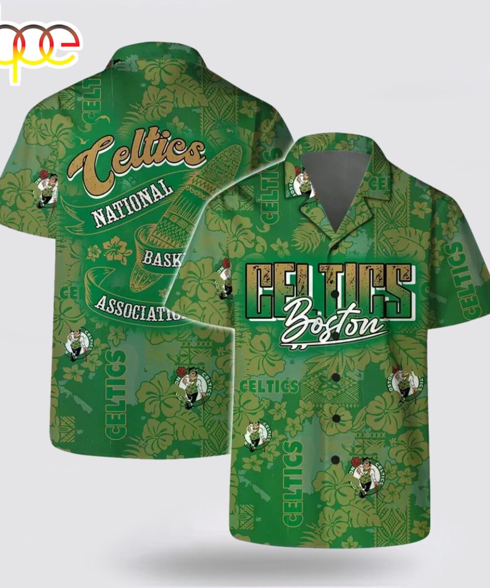 Boston Celtics Team Sport Hawaiian Shirt For Fans