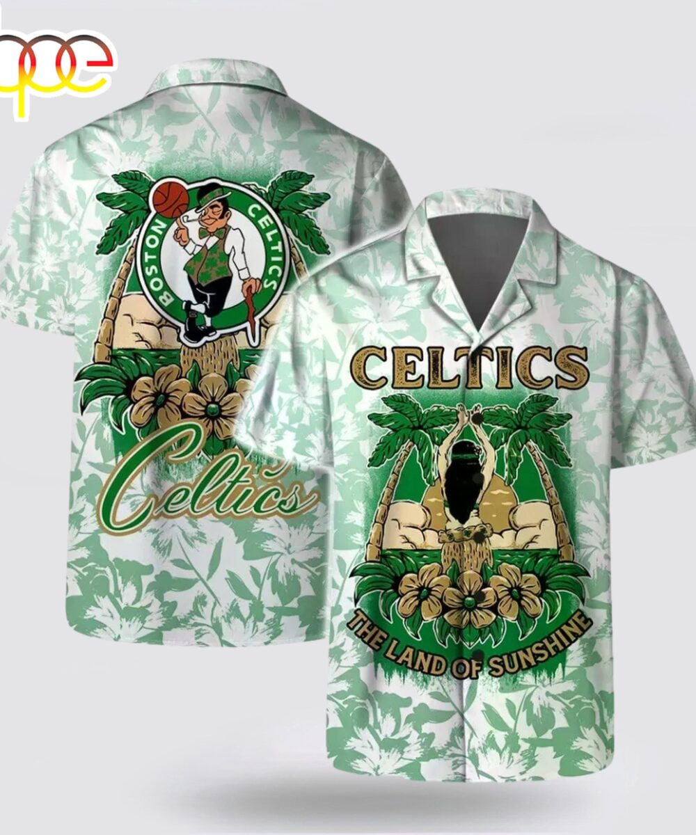Boston Celtics The Lands Of Sunshine Hawaiian Shirt For Fans