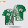 Boston Celtics Tropical Floral Hawaiian Shirt Boston Celtics Tropical Floral Hawaiian Shirt
