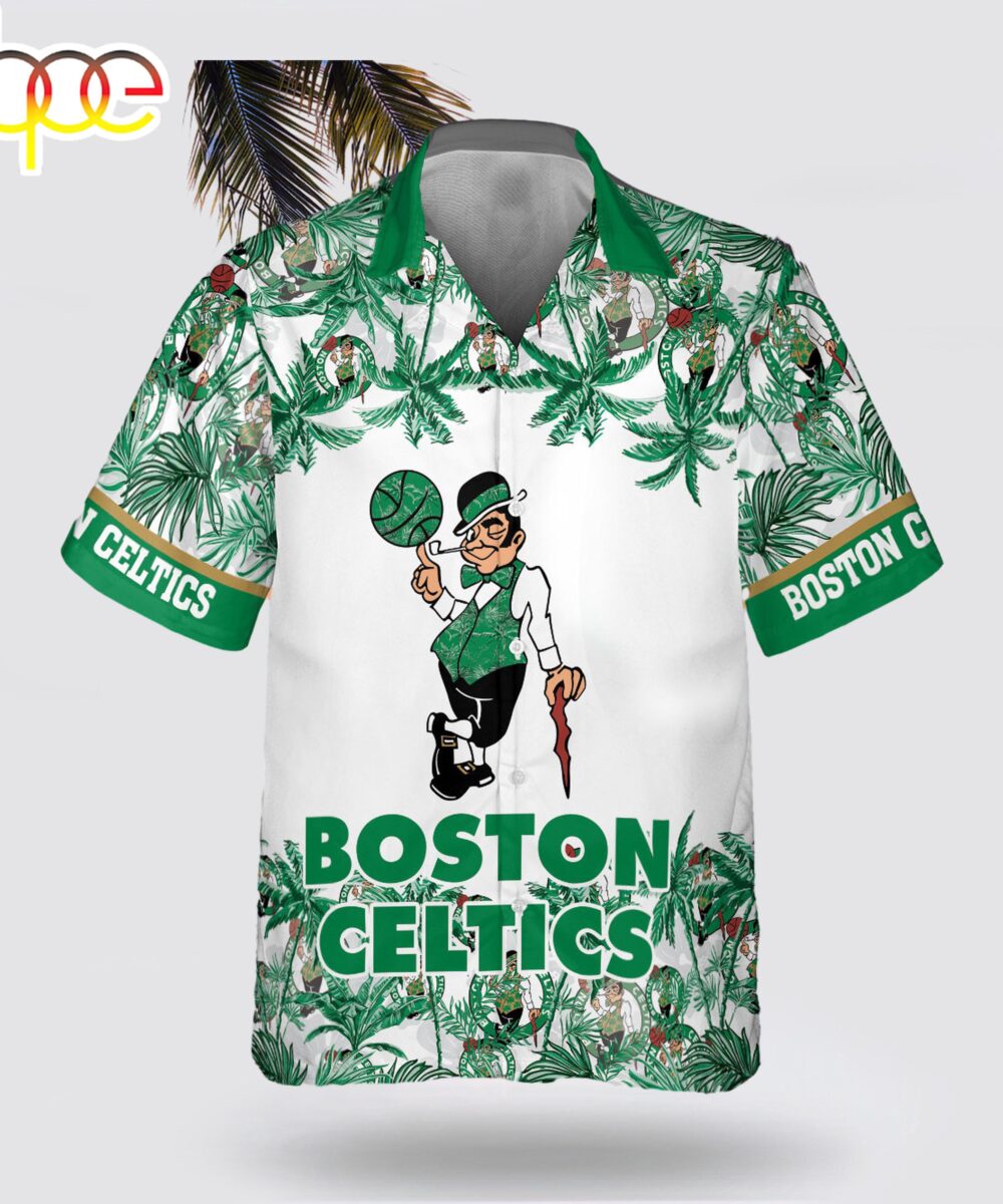 Boston Celtics Tropical Hawaiian Shirt For Fans