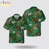 Boston Celtics Tropical Leaves Hawaiian Shirt Boston Celtics Tropical Leaves Hawaiian Shirt