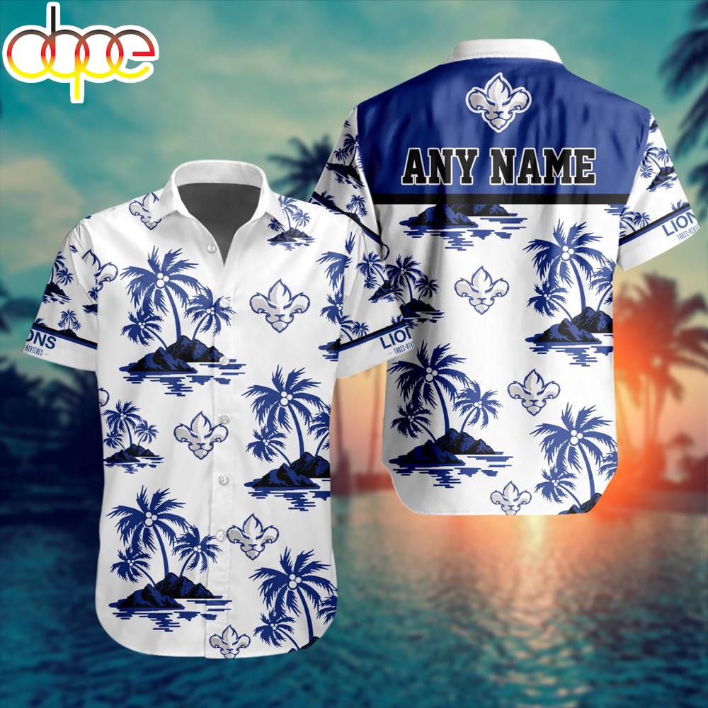 Custom Name ECHL Trois-Rivi?res Lions Special Hawaiian Shirt For Fans