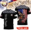 Custom Name Florida State Seminoles NCAA We The People 3D T-Shirt