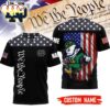 Custom Name Notre Dame Fighting Irish NCAA We The People 3D T-Shirt