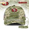 Custom Name San Francisco 49ers NFL Salute To Service Baseball Cap Custom Name San Francisco 49ers NFL Salute To Service Baseball Cap