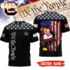 Custom Name South Carolina Gamecocks NCAA We The People 3D T-Shirt