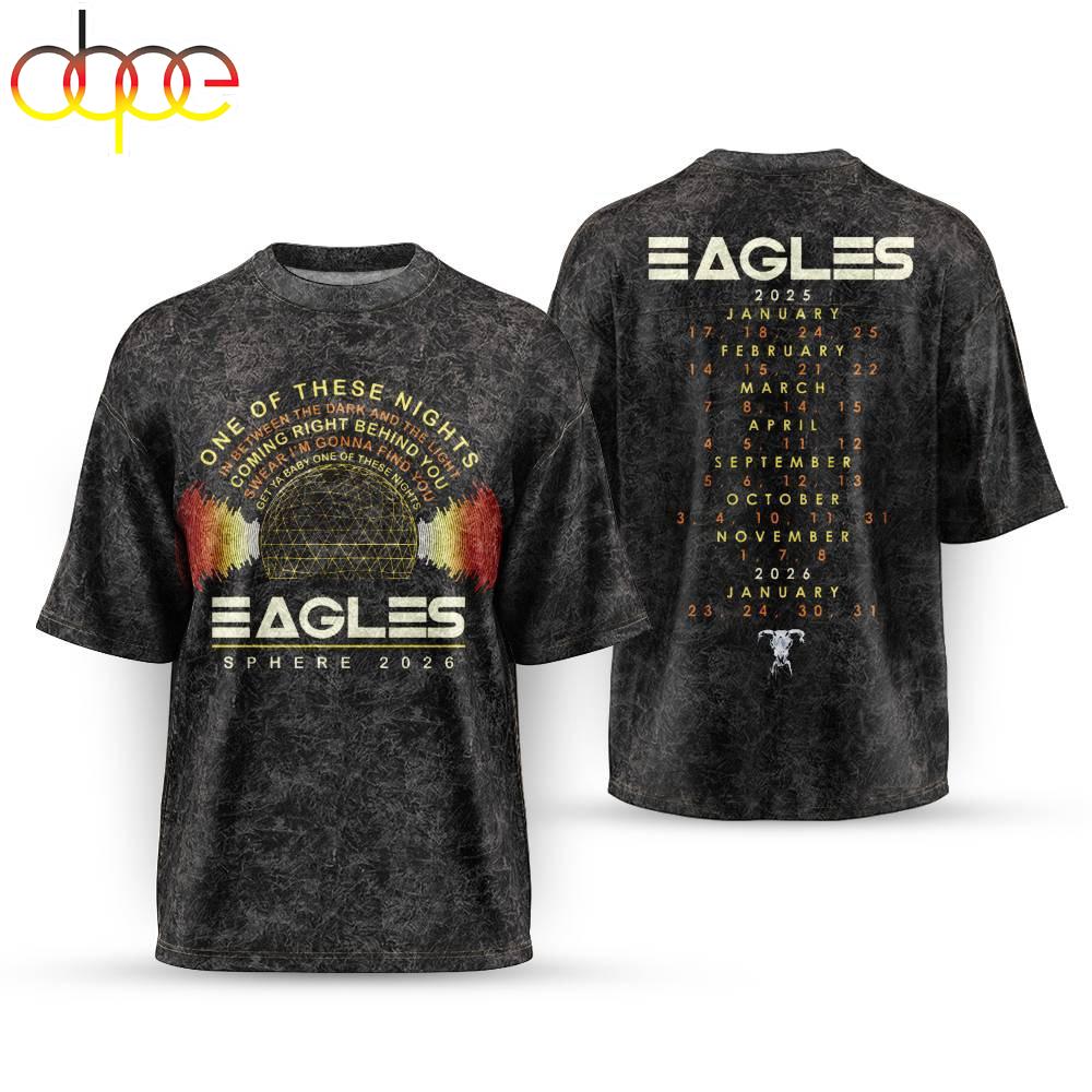 Eagles Live At Sphere Las Vegas 2025 2026 All Over Print Shirt For Fans