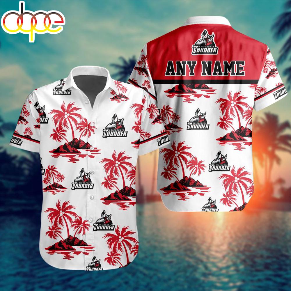 ECHL Adirondack Thunder Special Hawaiian Shirt For Fans