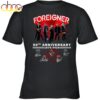 Foreigner 50th Anniversary Tour T Shirt 1976–2026 Unisex T-Shirt