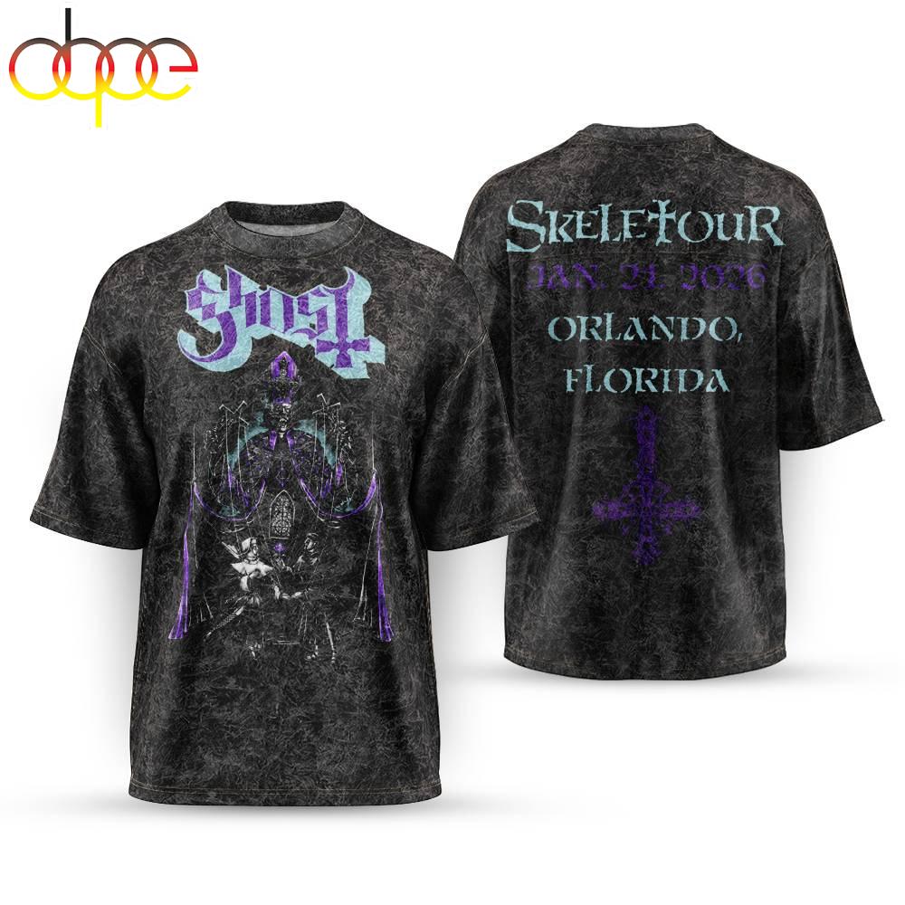 Ghost Skeletour Jan.25.2026 3D Shirt