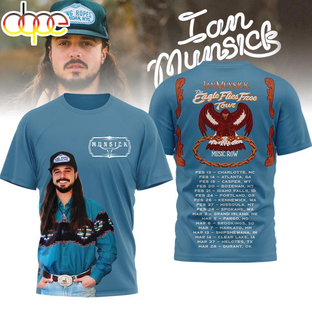 Ian Munsick Tour 2026 All Over Print Shirt For Fans