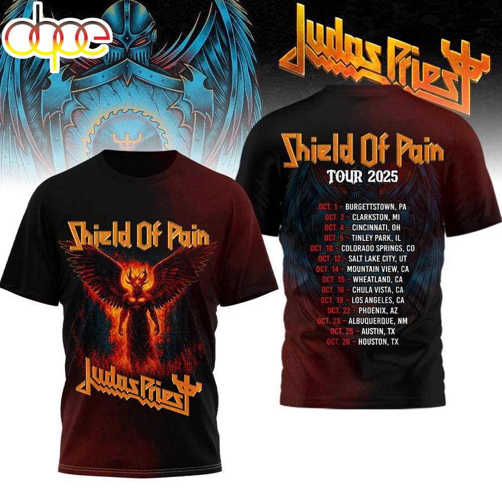 Judas Pries Tour 2026 Music All Over Print Shirt For Fans