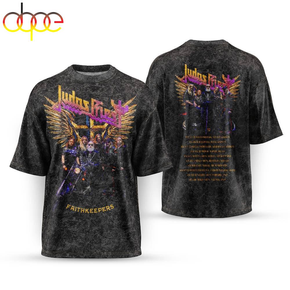 Judas Priest Faithkeepers European Tour 2026 All Over Print Shirt For Fans