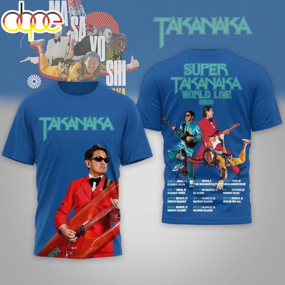 MATA 2026 Tour All Over Print Shirt For Fans