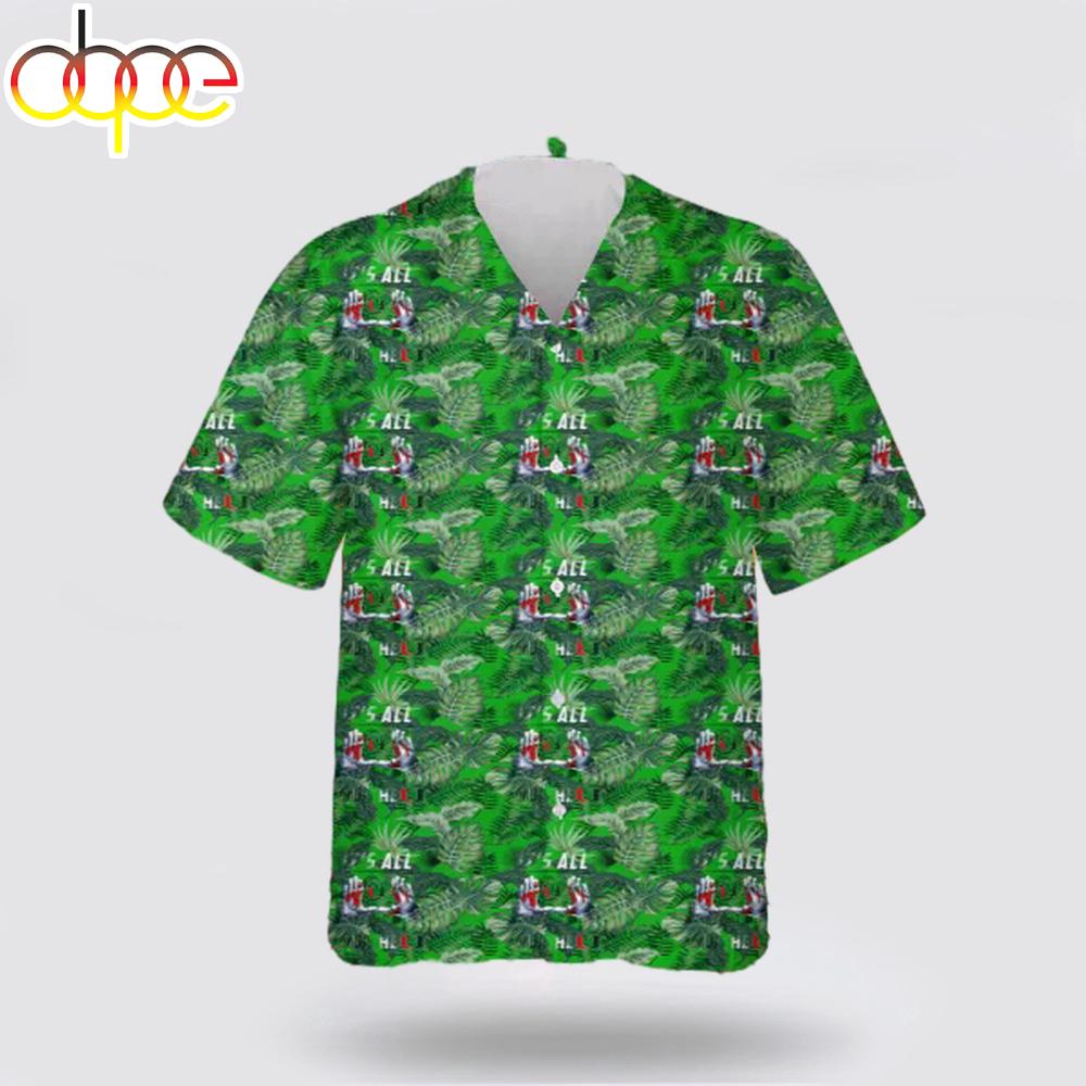 Miami Hurricanes All About The U Tropical Hawaiian Shirt