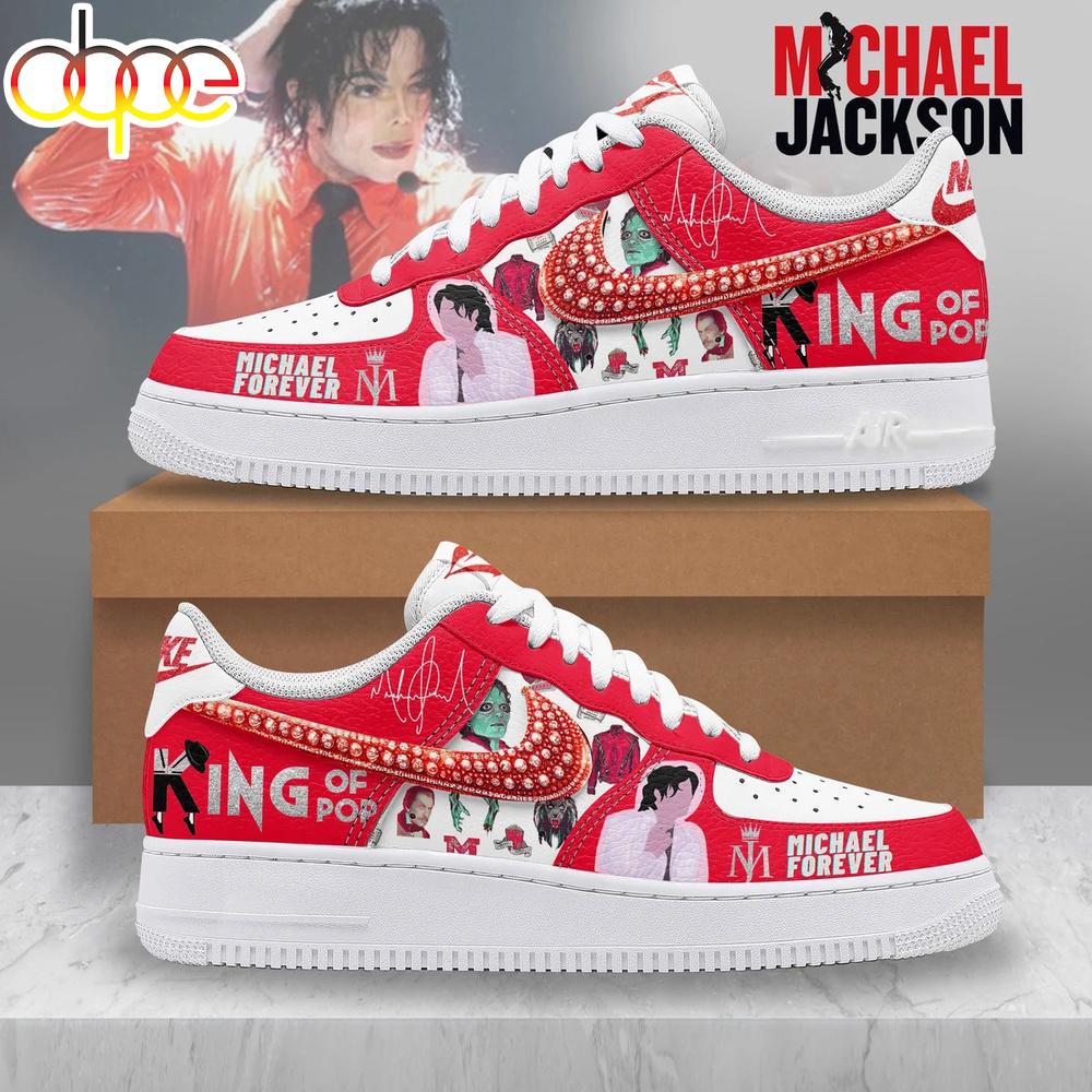 Michael Jackson Air Force 1 Shoes For Fans