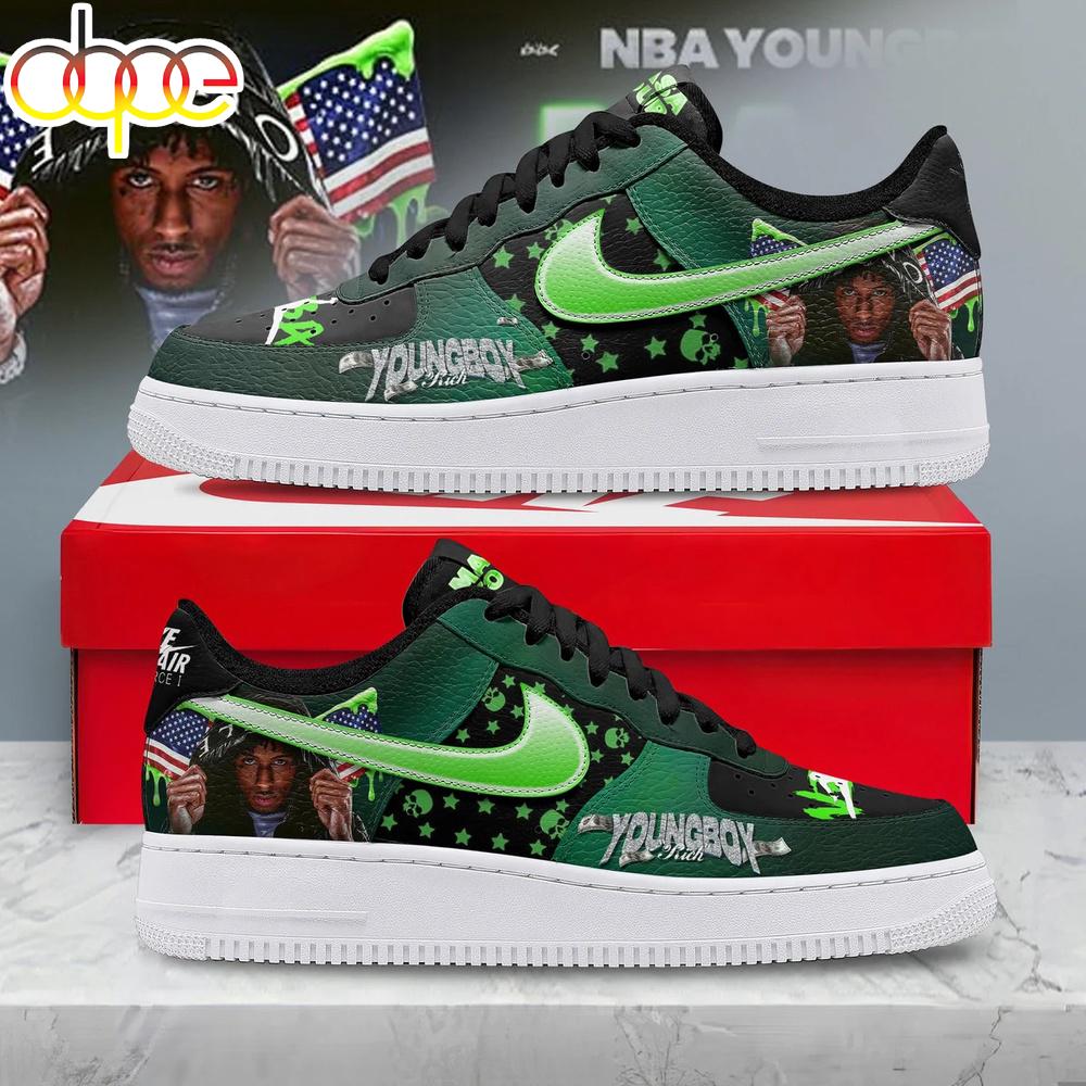 NBA YoungBoy Air Force 1 Shoes For Fans