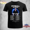 Pitbull I’m Back North America Tour 2026 Unisex T-Shirt