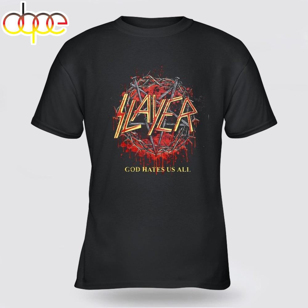 Slayer God Hates Us All Unisex T-Shirt For Fans
