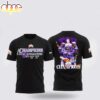 TCU Horned Frogs Valero Alamo Bowl Champions 3D Shirt TCU Horned Frogs Valero Alamo Bowl Champions 3D Shirt