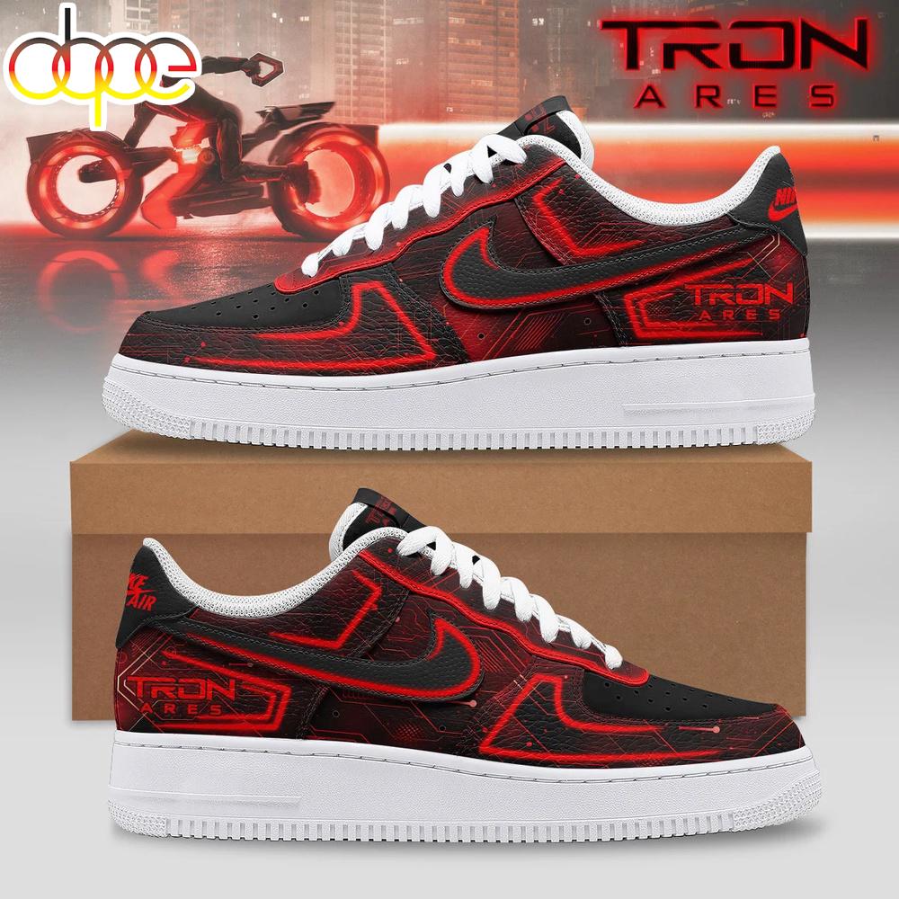 Tron Ares Air Force 1 Shoes For Fans