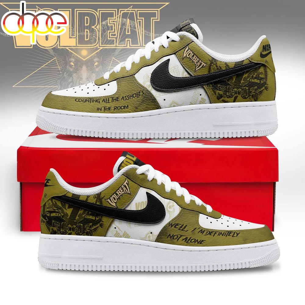 Volbeat Not Alone Air Force 1 Shoes For Fans