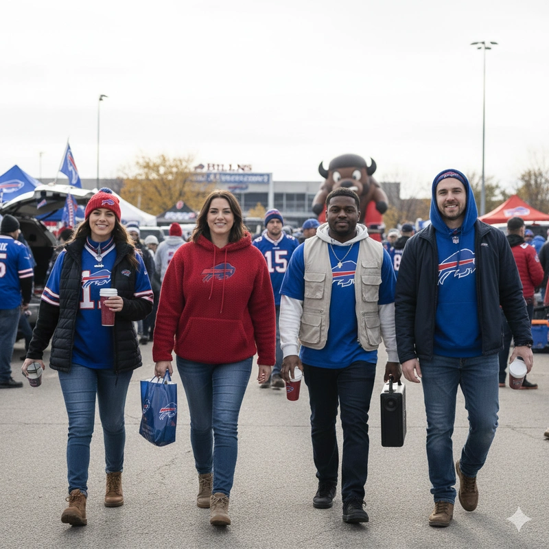 Buffalo Bills Fans Gear for Game Day Style and Tailgates