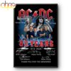 ACDC 52 Years Music Poster Canvas For Fans
