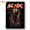 ACDC 52 Years Poster Canvas For Fans