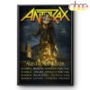 Anthrax AUSTRALIA 2026 Poster Canvas Anthrax AUSTRALIA 2026 Poster Canvas