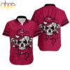 Arizona Cardinals Snake And Skull Hawaiian Shirt For Fans