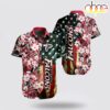 Atlanta Falcons Flag Flower Hawaiian Shirt