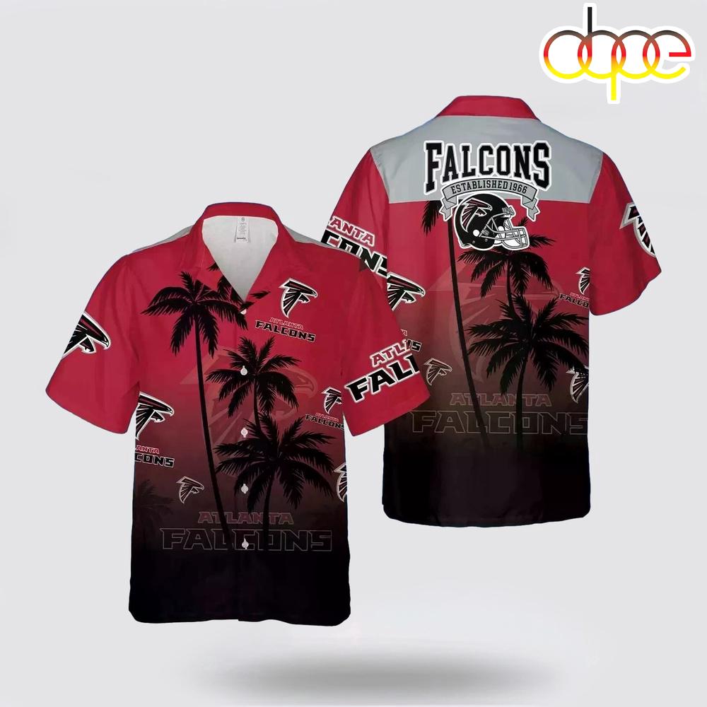 Atlanta Falcons Football Team Hawaiian Shirt