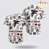 Atlanta Falcons Logo Team Pattern Hawaiian Shirt Atlanta Falcons Logo Team Pattern Hawaiian Shirt