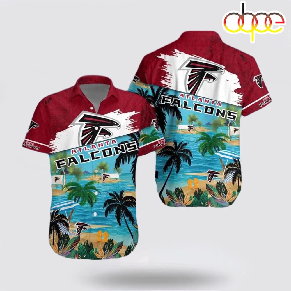 Atlanta Falcons NFL Beach Hawaiian Shirt