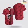 Atlanta Falcons Stripes And Skull Hawaiian Shirt