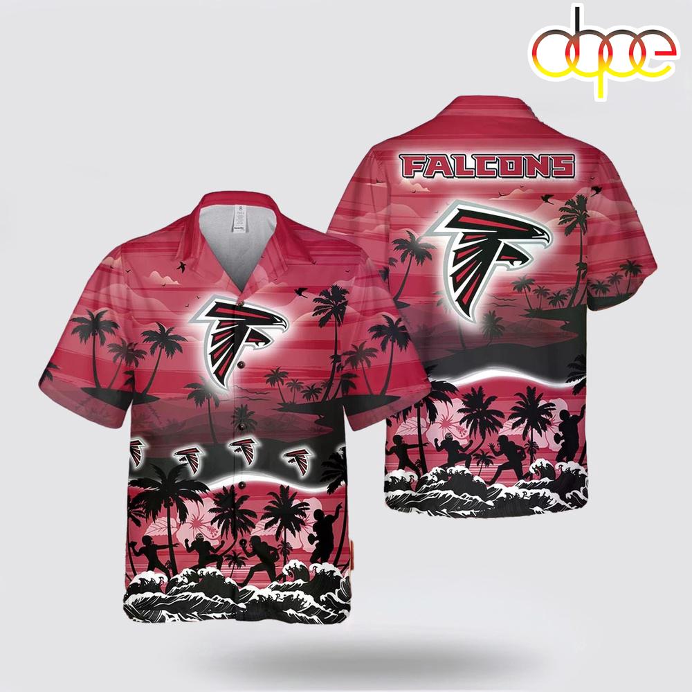 Atlanta Falcons Tropical Hawaiian Shirt