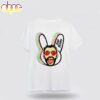 Bad Bunny Super Bowl Hearts Unisex T-Shirt For Fans