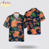 Chicago Bears Football Flowers Hawaiian Shirt