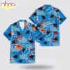 Custom Name Carolina Panthers Logo Flowers Hawaiian Shirt